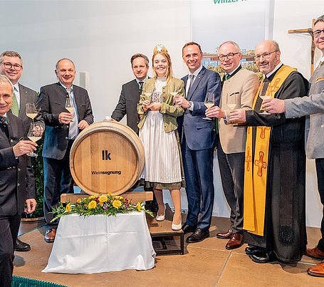 Weinsegnung Landwirtschaftskammer Niederösterreich 21. November 2022